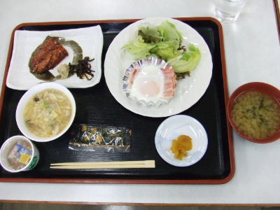 朝食