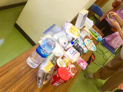 防災リュック中身